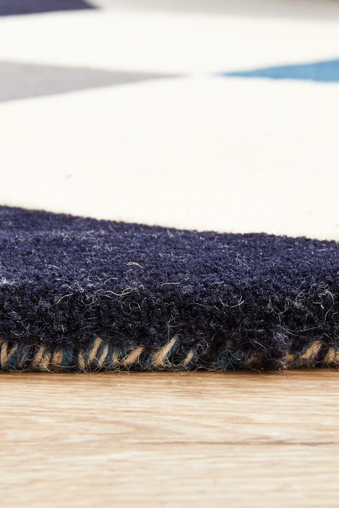 Matrix Pure Wool 904 Steel Round Rug - Image 9
