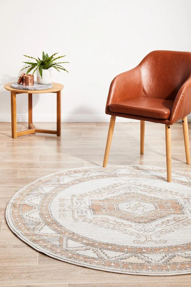 Mayfair Caitlen Natural Round Rug - Image 3