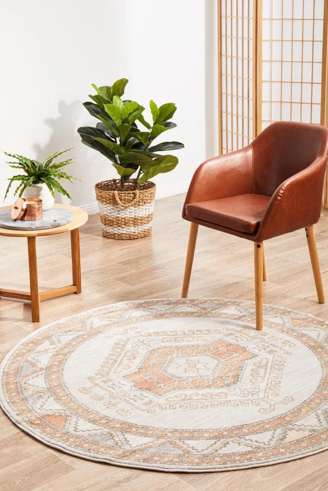 Mayfair Caitlen Natural Round Rug - Image 4
