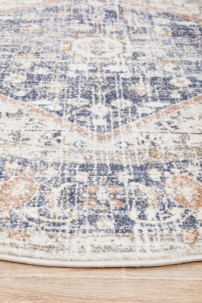 Mayfair Lorissa Blue Round Rug - Image 6