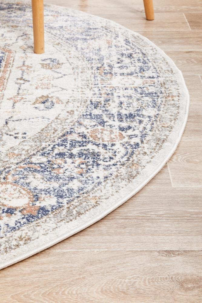 Mayfair Lorissa Blue Round Rug - Image 7