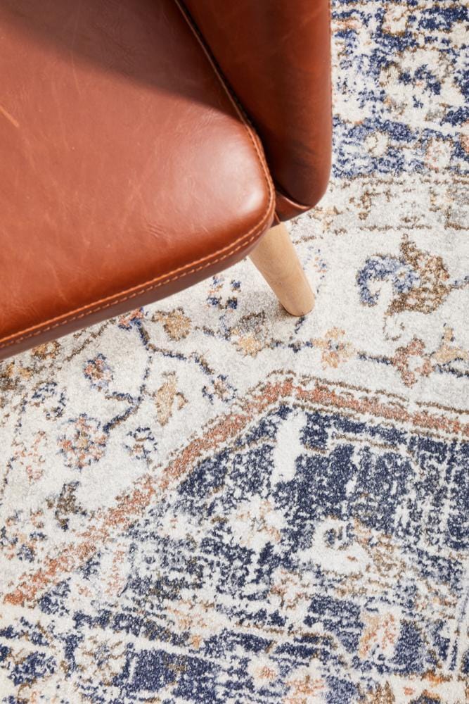 Mayfair Lorissa Blue Round Rug - Image 9