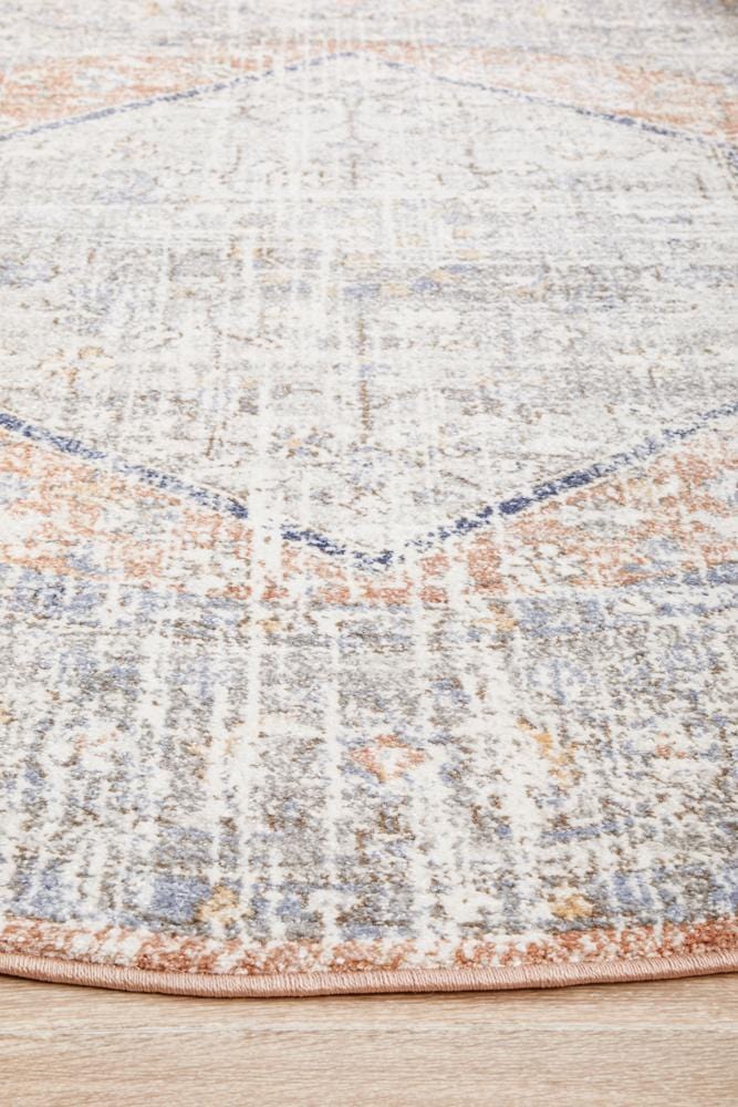 Mayfair Lorissa Peach Round Rug - Image 6