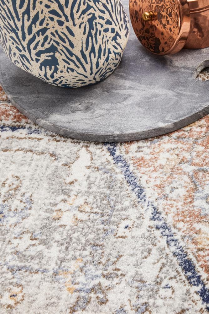 Mayfair Lorissa Peach Round Rug - Image 9