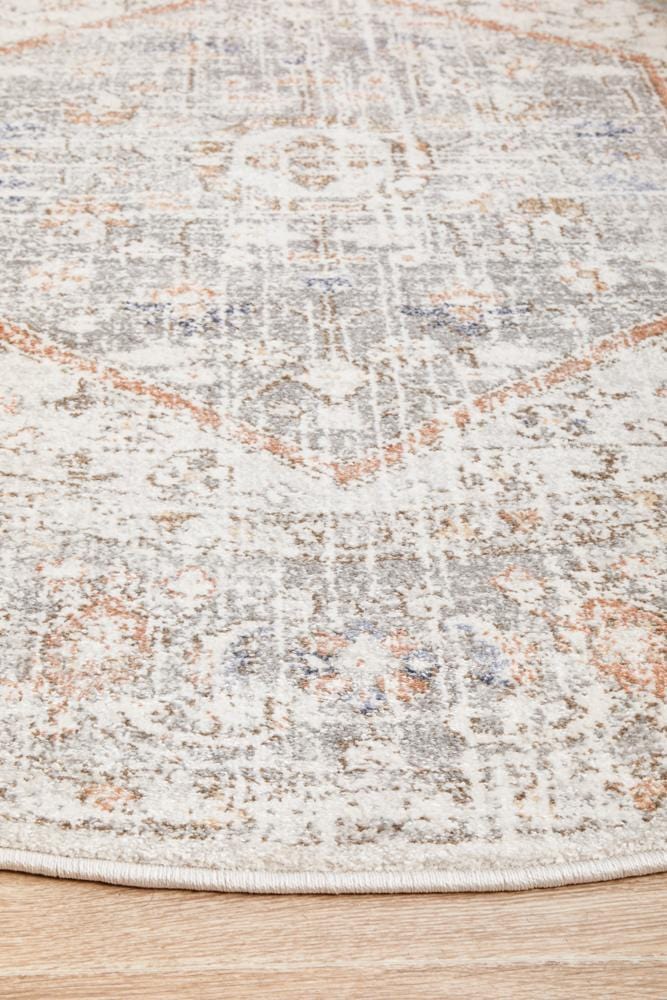 Mayfair Lorissa Silver Round Rug - Image 6