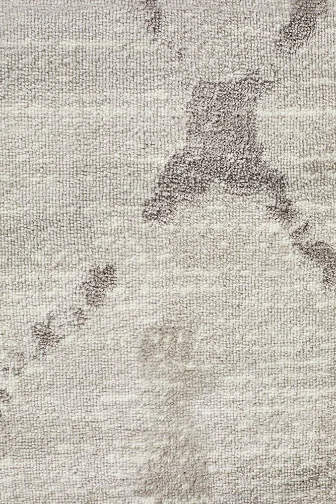 Kendall Contemporary Diamond Rug Silver Grey - Image 7