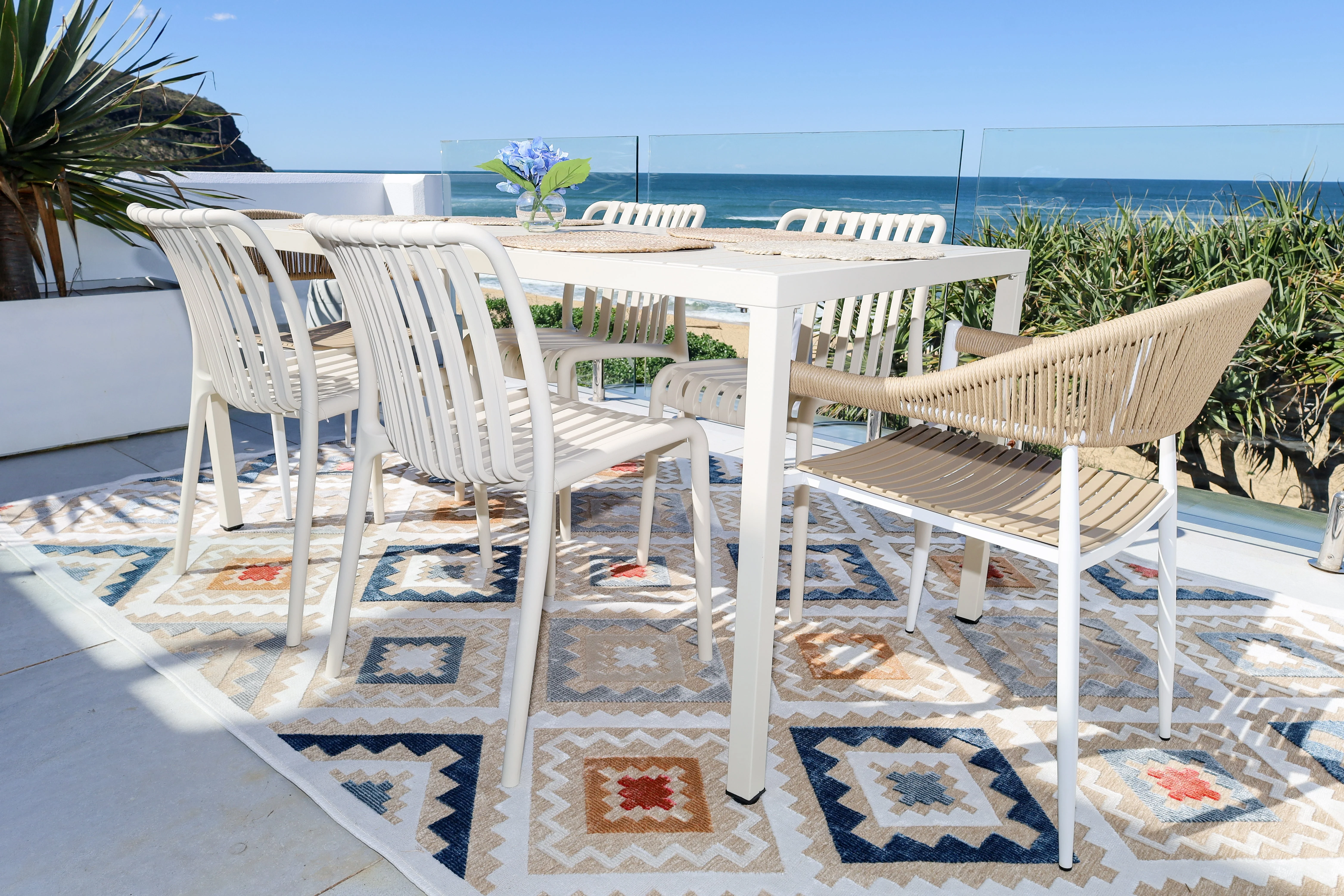 Mito Multicolour Indoor Outdoor Rug - Image 3