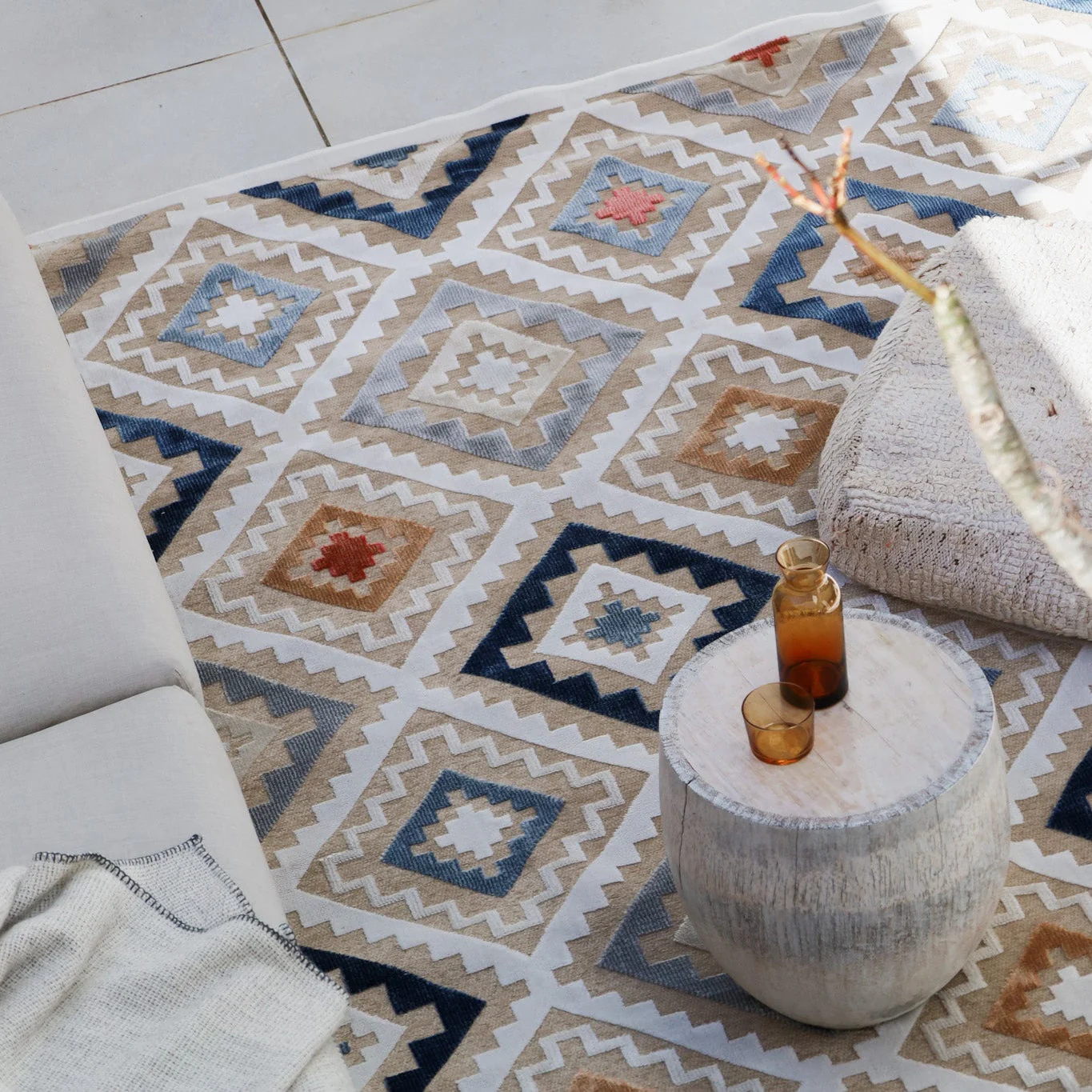 Mito Multicolour Indoor Outdoor Rug - Image 4