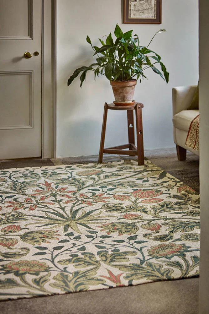 Morris & Co Hyacinth Natural 130201 Rug - Image 3