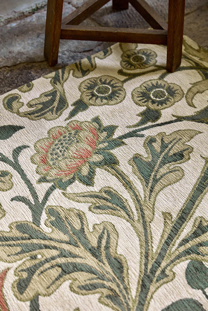 Morris & Co Hyacinth Natural 130201 Rug - Image 4