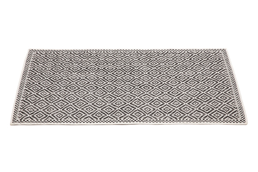Moti Black & White Outdoor Rug - Image 10