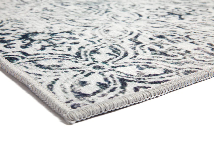 Mozaic Grey Non-Slip Rug - Image 5