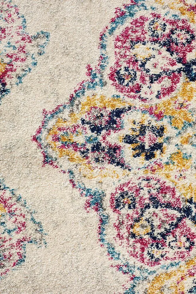 Museum Kendall Bone Round Rug - Image 4