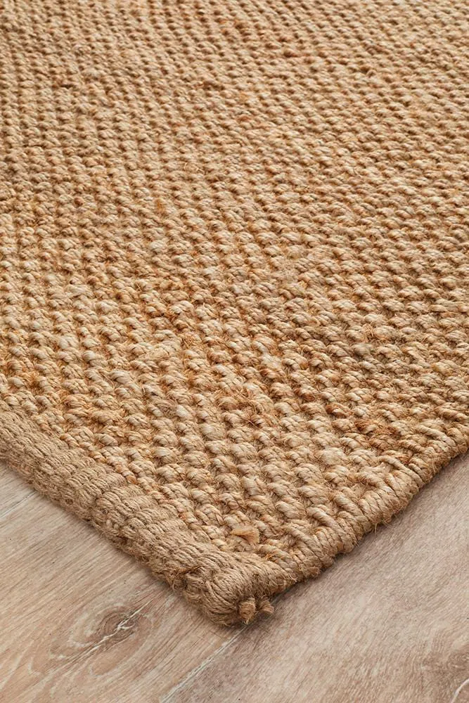Natural Fiber Basket Weave Rug - Image 4