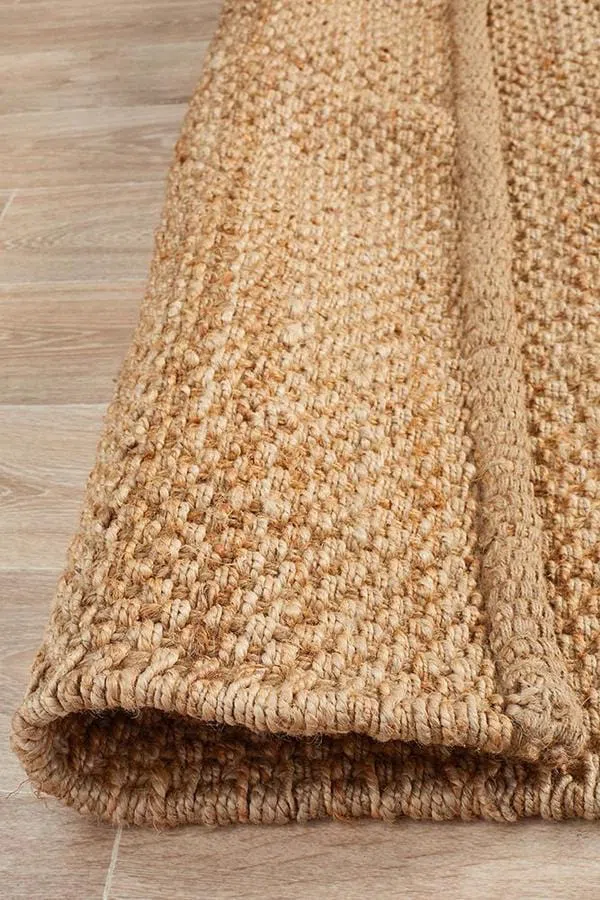 Natural Fiber Basket Weave Rug - Image 8
