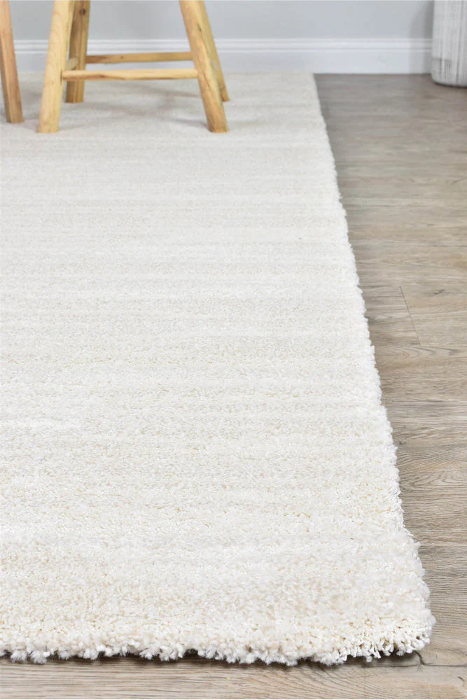 Naomi Topaz Cream Shag Rug - Image 5