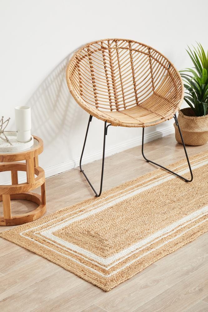 Noosa 111 Natural Runner Rug - Image 4