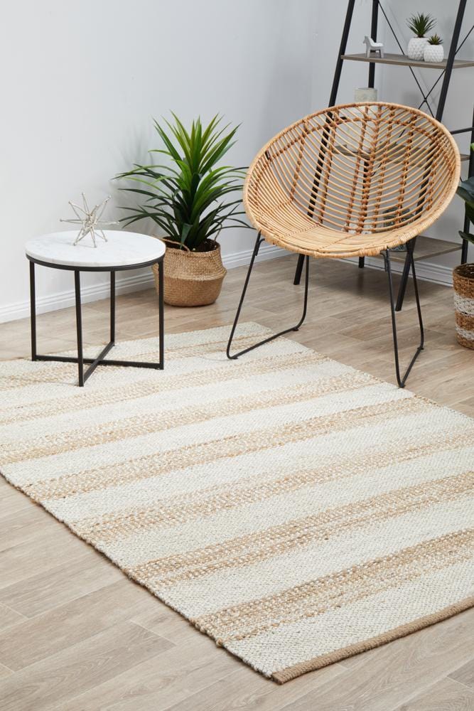Noosa 555 Natural White Rug - Image 4