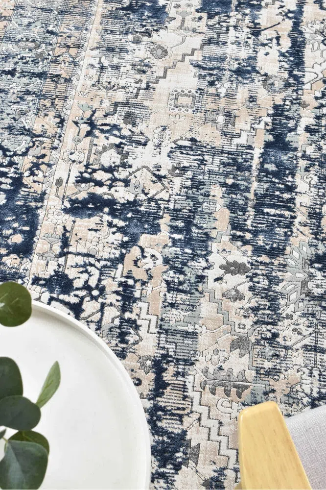 Rosalind Vintage Denim Rug - Image 8