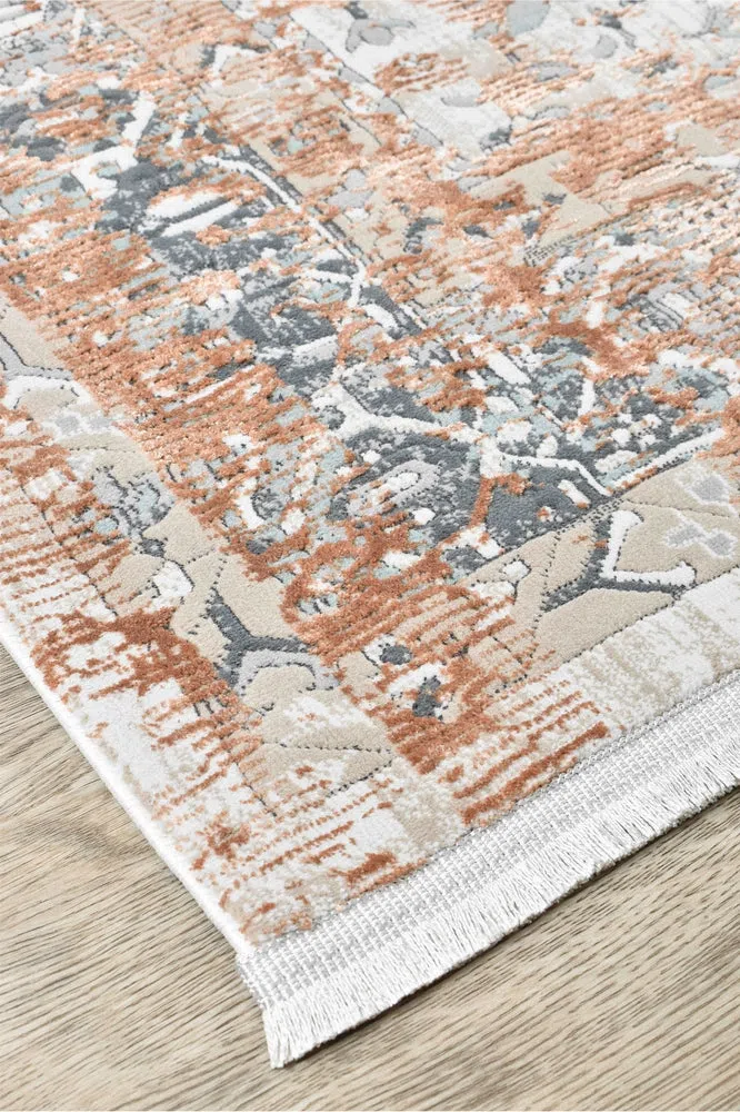 Rosalind Exotic Terracotta Rug - Image 4