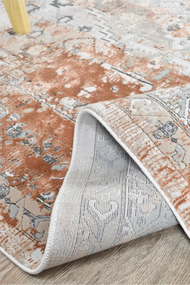 Rosalind Exotic Terracotta Rug - Image 9