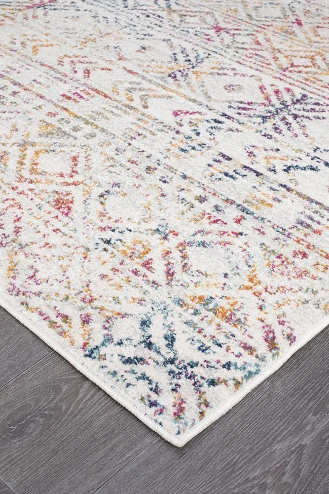 Oasis Ismail Multi Grey Rustic Rug - Image 6