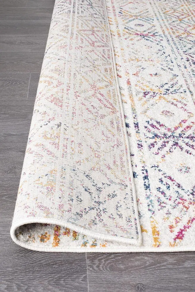 Oasis Ismail Multi Grey Rustic Rug - Image 9
