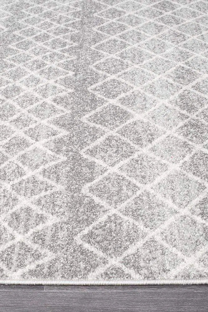 Oasis Nadia Grey Rustic Tribal Rug - Image 5