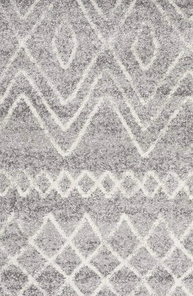 Oasis Nadia Grey Rustic Tribal Rug - Image 6