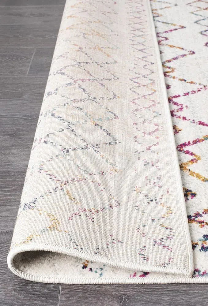 Oasis Nadia Multi Rustic Tribal Runner Rug - Image 7