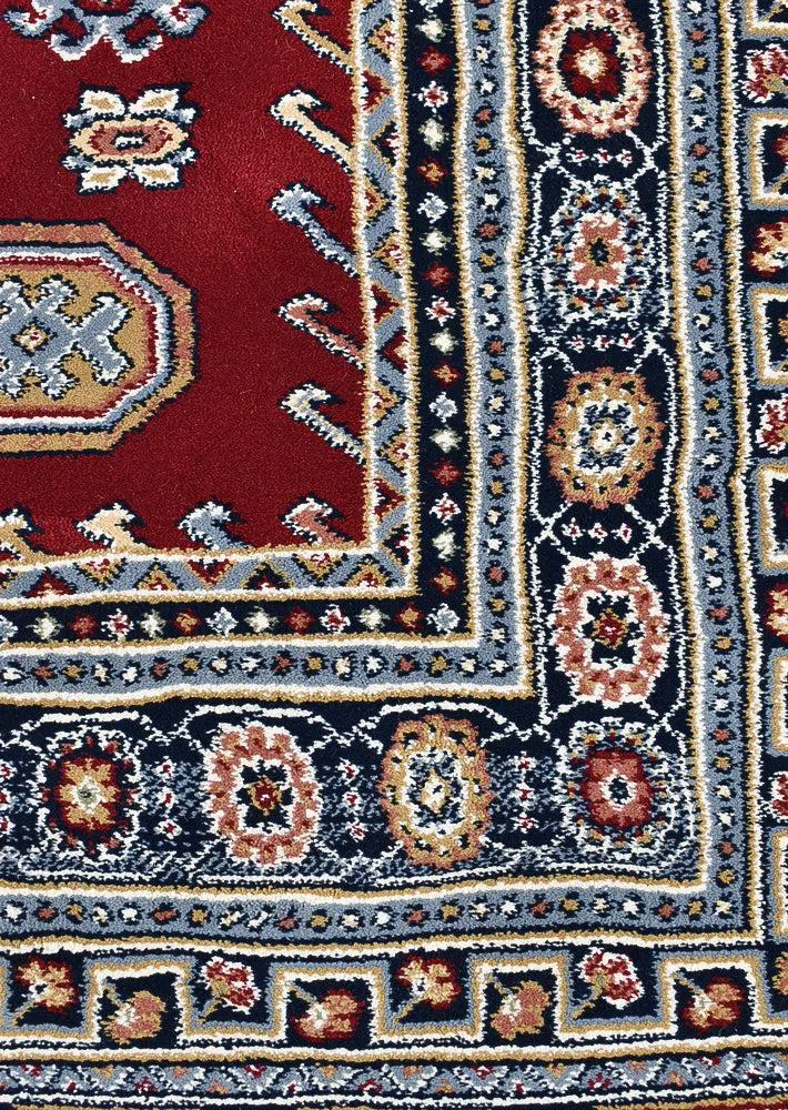 Zeus Red Medallion Rug - Image 8