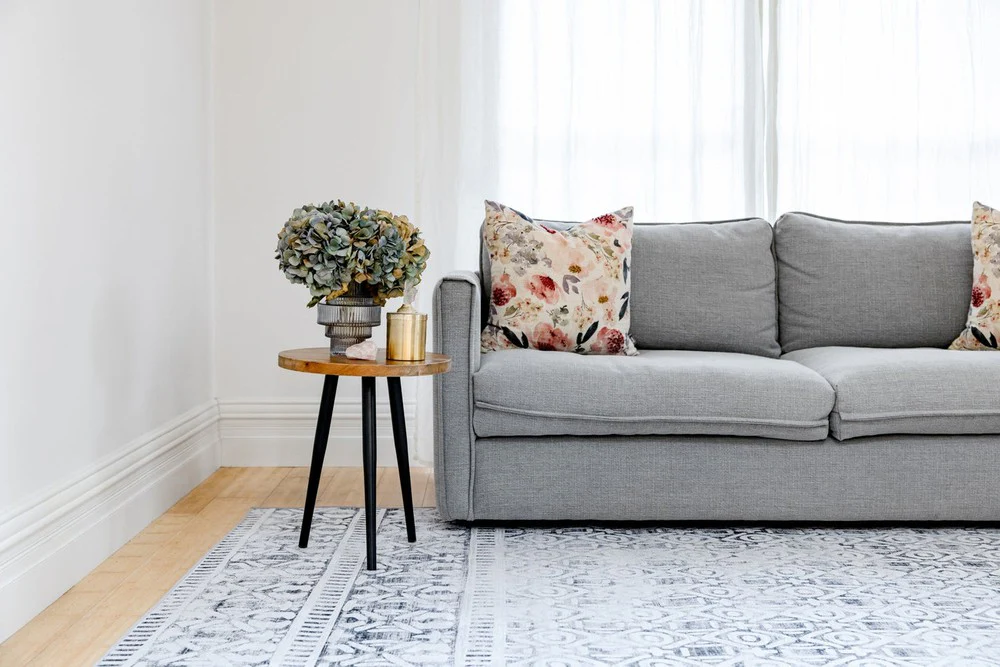 Oran Grey Non-Slip Rug - Image 8