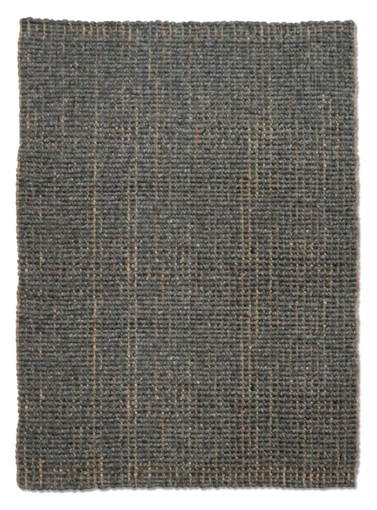 Orion Dark Grey Wool Rug
