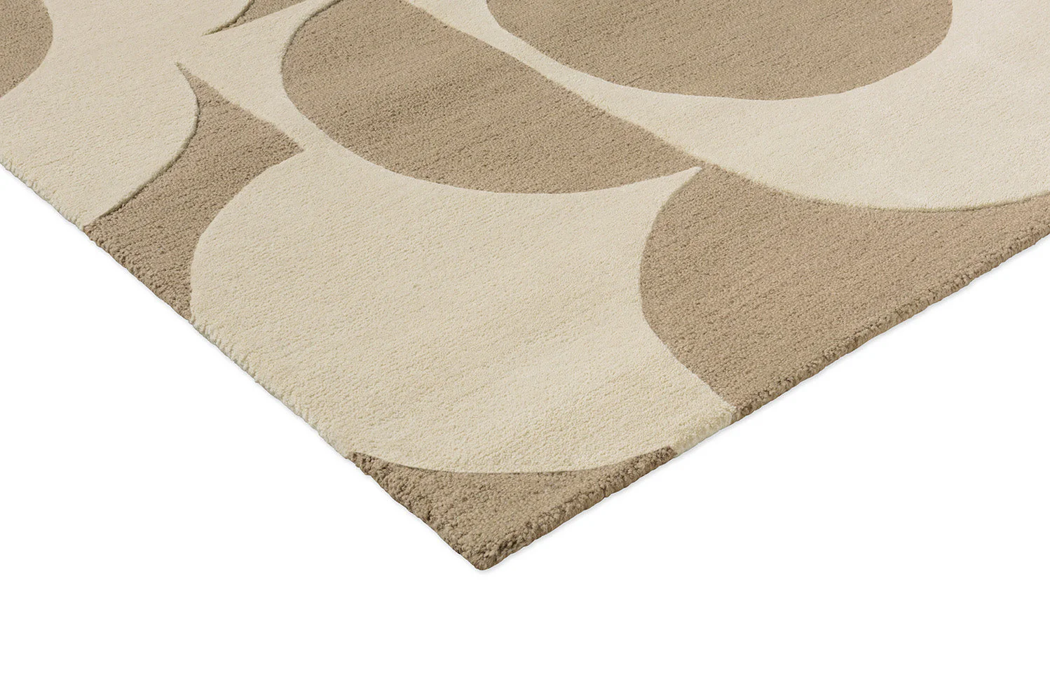 Orla Kiely Prism Flower Mushroom - Ecru 158009 Rug - Image 6