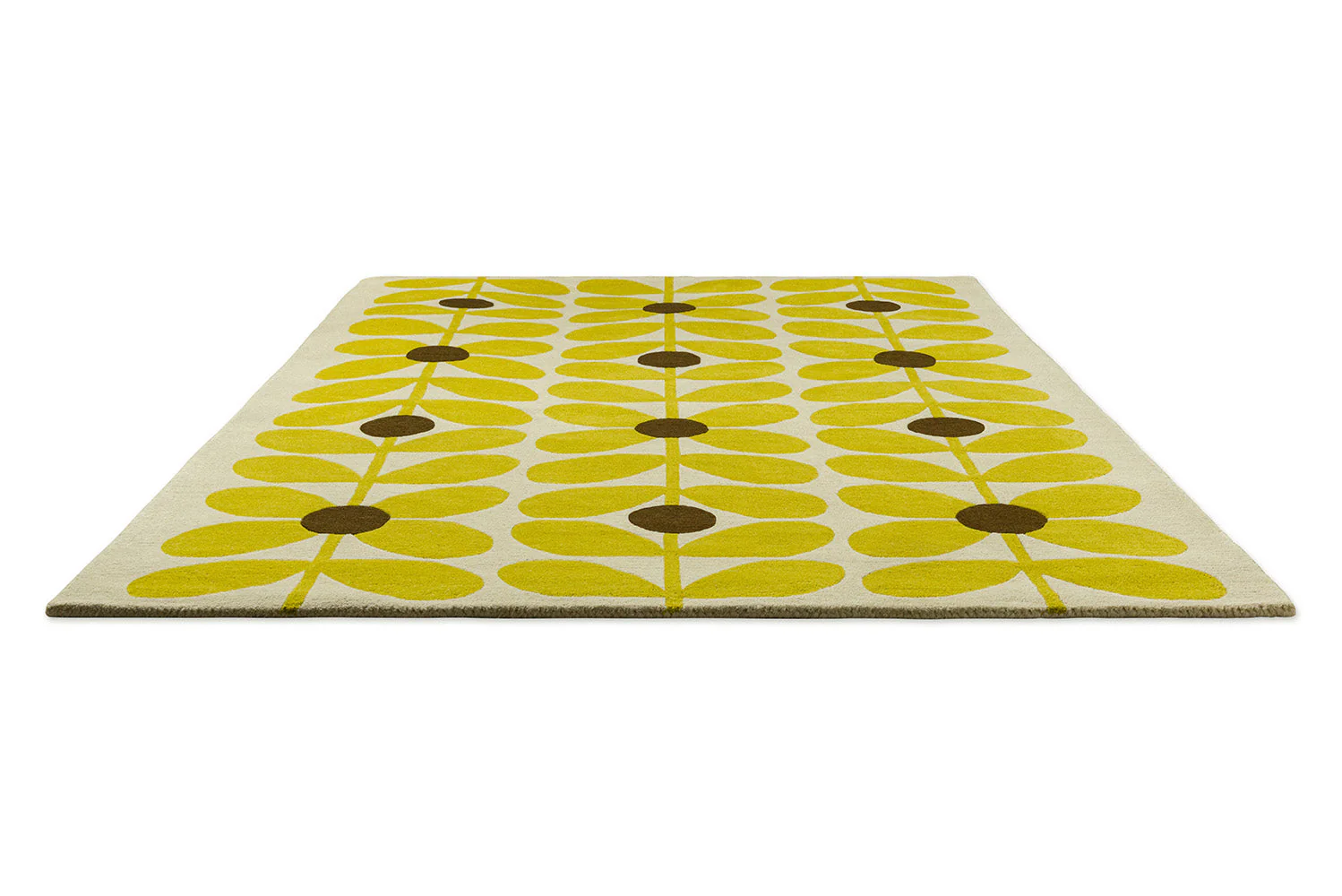 Orla Kiely Sixties Stem Yellow 158106 Rug - Image 4