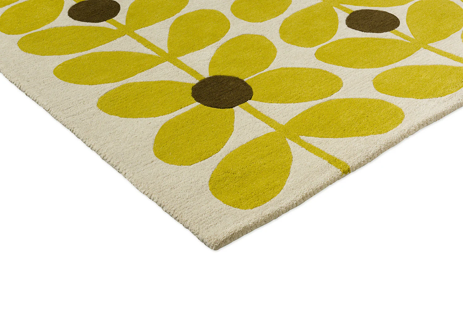 Orla Kiely Sixties Stem Yellow 158106 Rug - Image 5