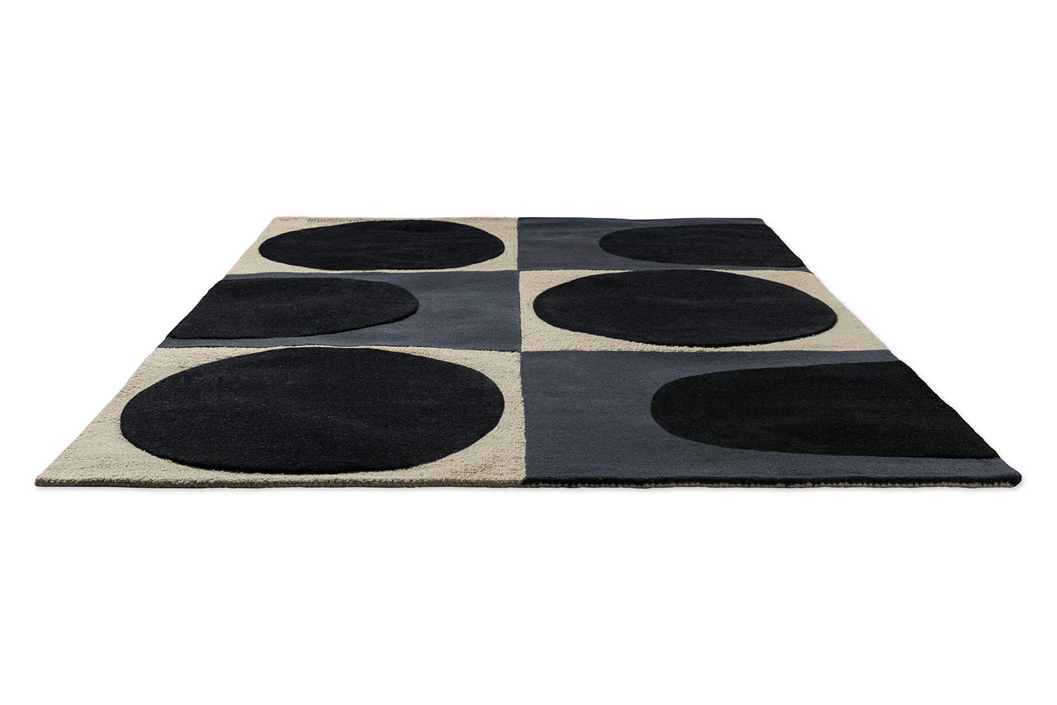 Orla Kiely Spot Square Blue - Navy 157908 Rug - Image 4