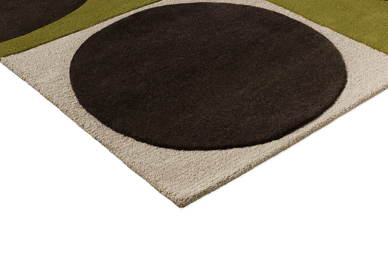 Orla Kiely Spot Square Walnut - Lichen 157907 Rug - Image 5