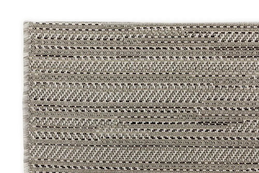 Alfresco 645 Cream Grey Outdoor Rug - Image 5