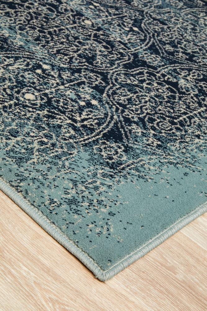 Oxford Mayfair Edge Denim Rug - Image 6