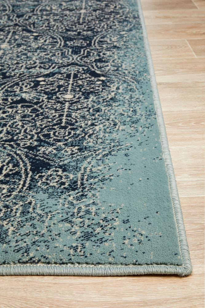 Oxford Mayfair Edge Denim Rug - Image 7