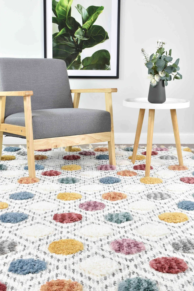 Eden Polka Dots Multi Rug - Image 11