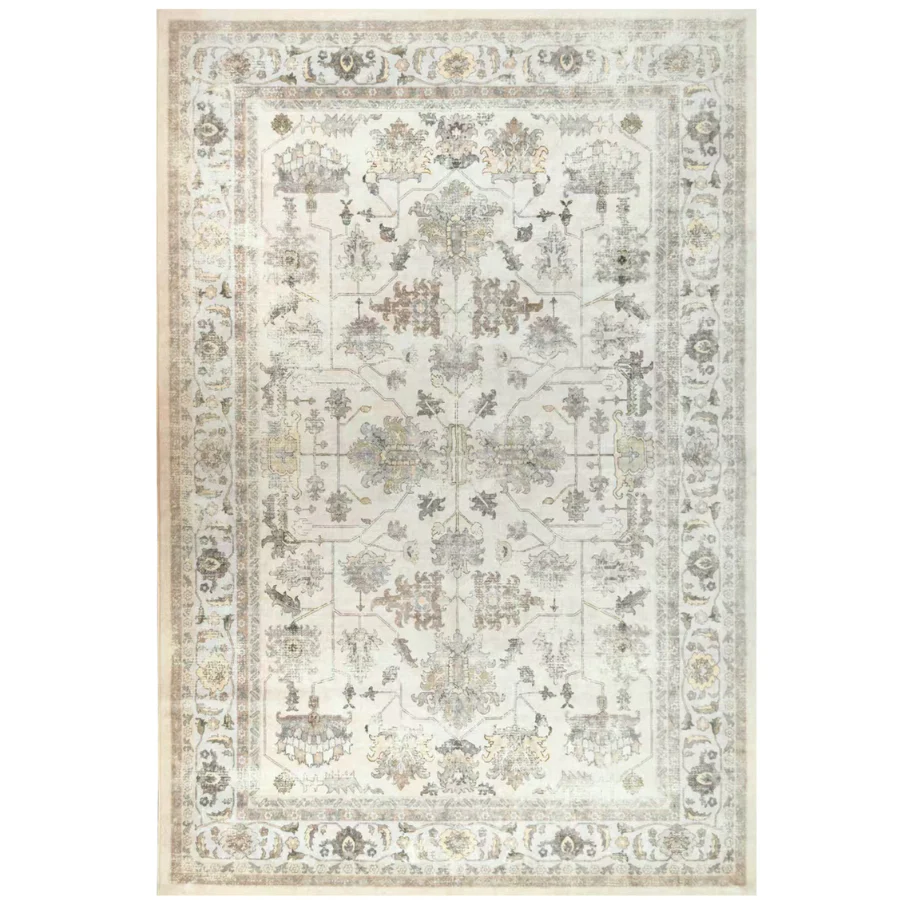 Pasadena Multicoloured Distressed Machine Washable Rug