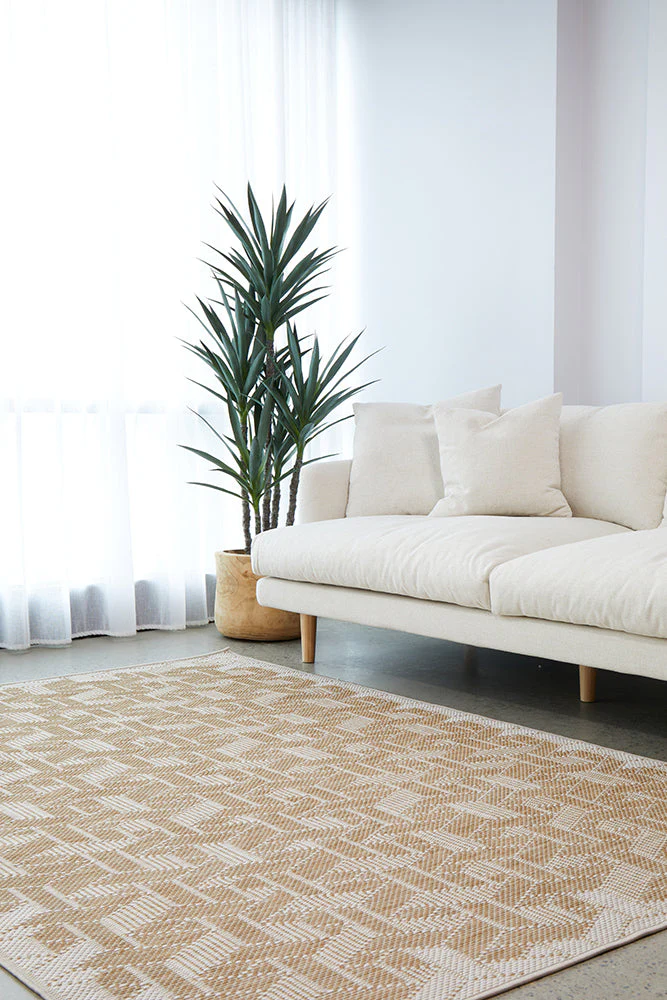 Patio Kudo Natural Indoor Outdoor Rug - Image 4
