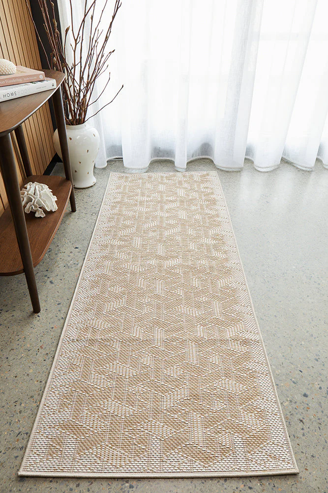 Patio Kudo Natural Indoor Outdoor Runner Rug - Image 4