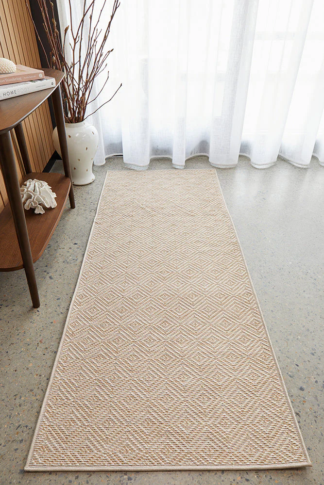 Patio Misty Natural Indoor Outdoor Runner Rug - Image 4