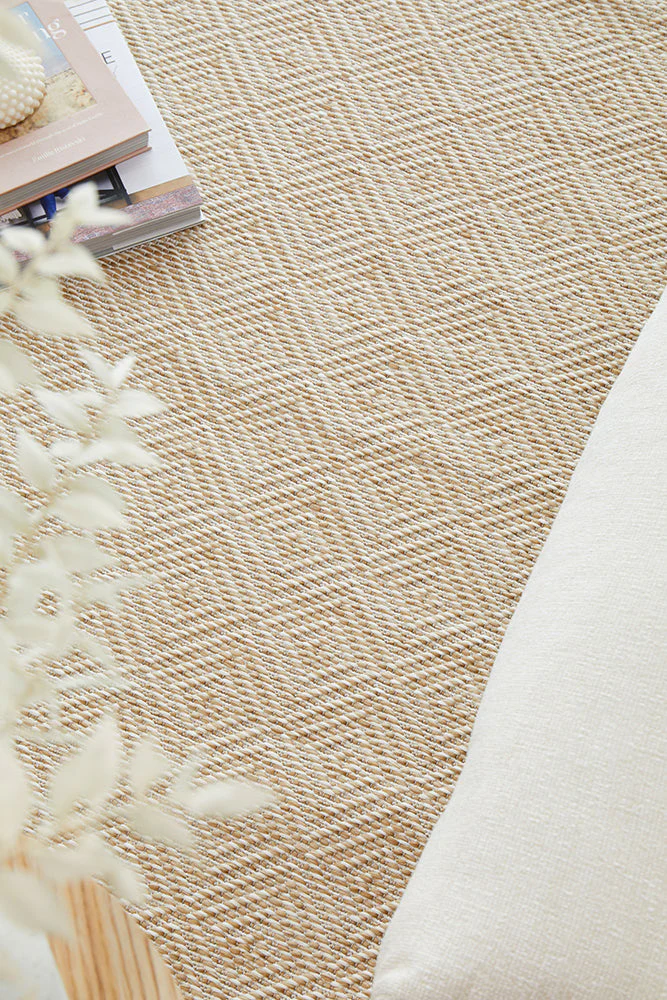 Patio Misty Natural Indoor Outdoor Runner Rug - Image 5