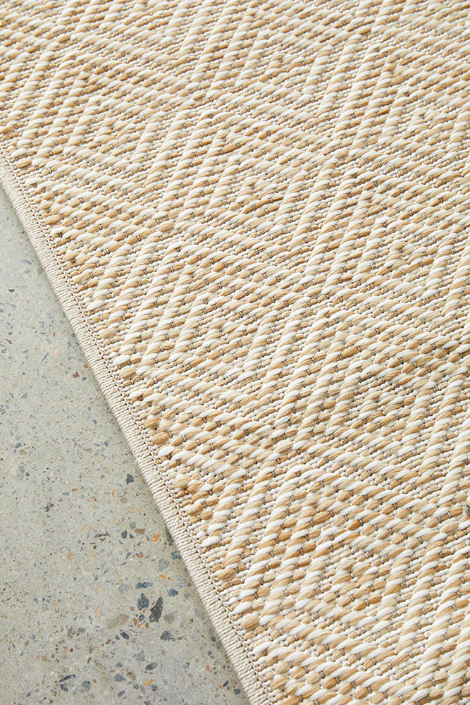 Patio Misty Natural Indoor Outdoor Runner Rug - Image 7