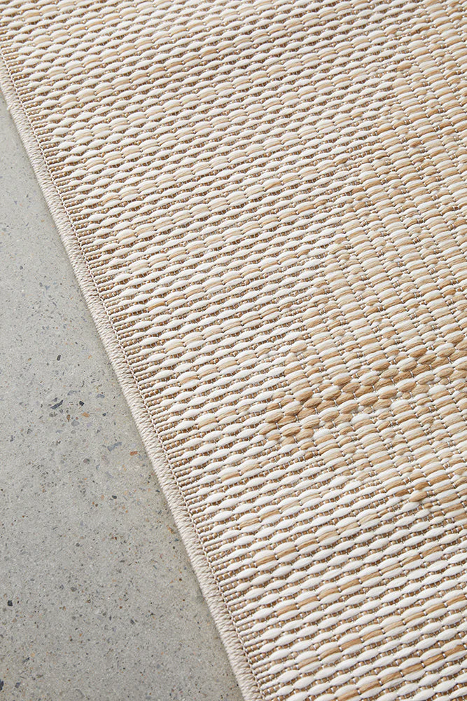 Patio Rico Natural Indoor Outdoor Runner Rug - Image 7