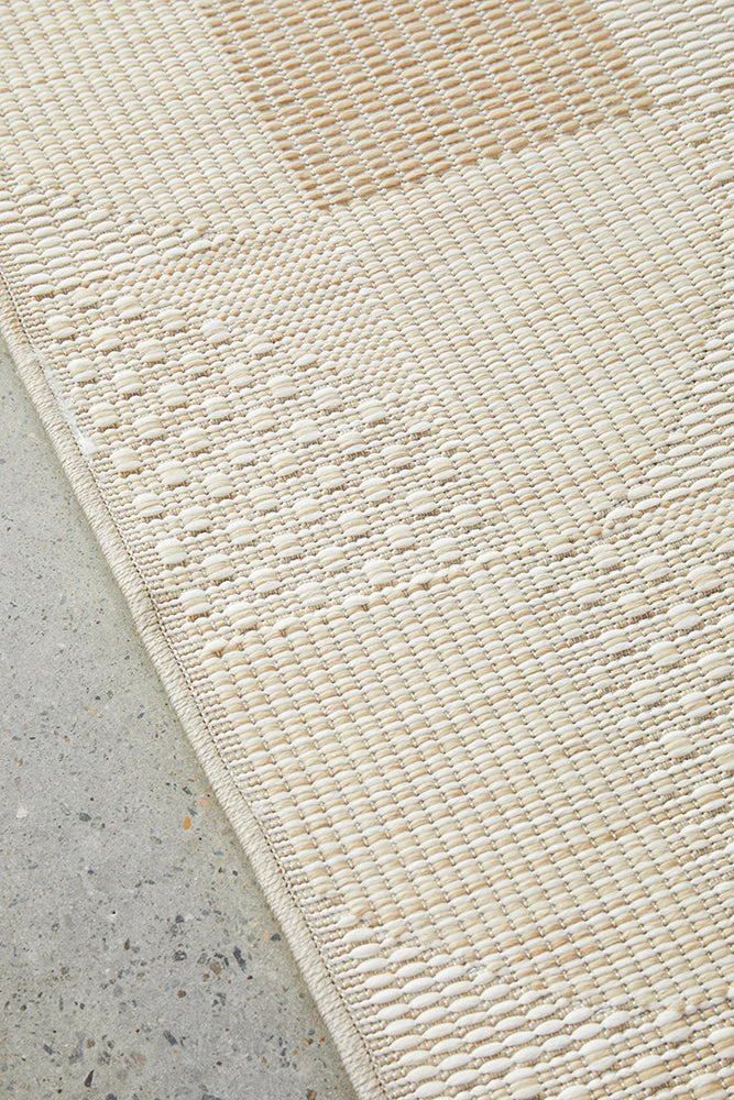 Patio Selin Natural Indoor Outdoor Runner Rug - Image 7